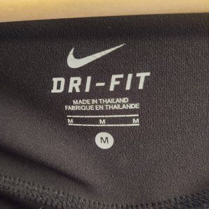 Nike Womens Dri Fit black capri